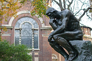 the thinker at colombia university